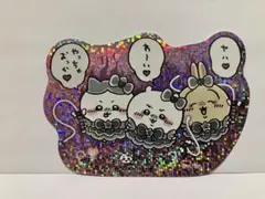 ちいかわ　超まじかる　スマホに貼れるサイズのホログラムステッカー　闇堕ち