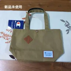 Champion キャンバス トートバッグ ブラウン