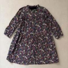 nino ニノ　花柄 七分袖 ワンピース　130