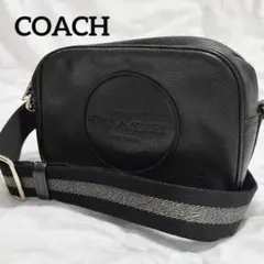 【極美品】コーチ coachテンプシーカメラバッグ ショルダーバッグ レザー 黒のサムネイル