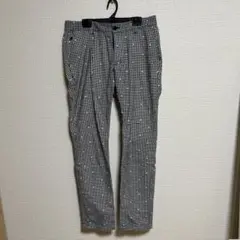ゴルフ メンズウェア パンツ andparseチェック柄
