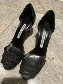美品⭐︎マノロブラニク オープントゥのサムネイル