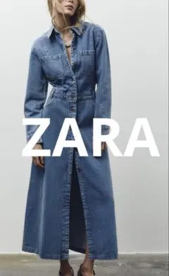 ZARA デニム　コート　ロングコート　レトロ　Gジャン　デニムジャケット 楽天市場】デニム コート ロング ジャケット デニムジャケット