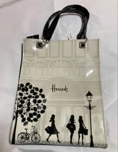 新品タグ付き 初期傷 ハロッズトートバッグ ナイツブリッジ