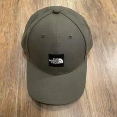 ノースフェイス Fサイズ カーキ スクエアロゴキャップ NN02334