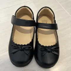 子供　フォーマルシューズ ブラック