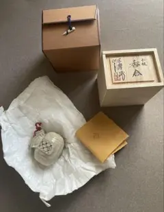 【美品箱あり】【大幅値下げ！】赤膚焼萩釉手桶形盛器　大塩正人 2025年最新】赤膚焼大塩正人の人気アイテム - メルカリ