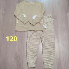 ユニクロ フリース パジャマ ミッフィー 120②