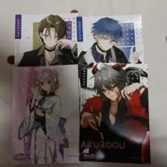 憑かれた俺と黒髪心霊所 俺クロ ブロマイド4枚セット