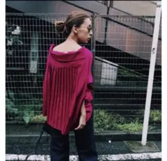 Ameri vintage SOLID DECOLLETE SHIRT アメリのサムネイル