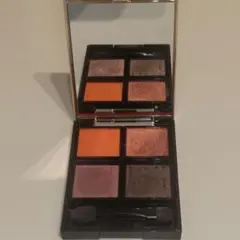 【使用有】MAQuillAGE　カスタマイズアイカラー4色＆ケース＆チップブラシ