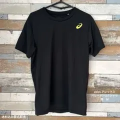 asics アシックス バレーボールon/off Tシャツシャツ 黒　M