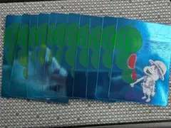 ワンピース ナツコミ2026 メタキラカード ルフィ 5枚セット - メルカリ