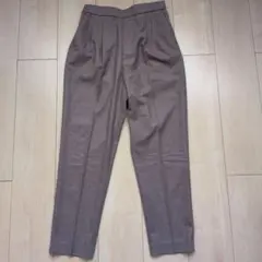 GLOBAL WORK あったかうつくシルエットテーパードパンツ