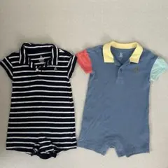 Gap baby 襟付き ロンパース2セット