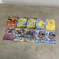 ポケモンカード リザードン ピカチュウ ゲンガー GX タッグ 25th