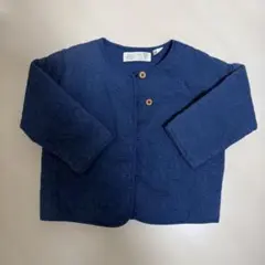 Zara ベビー服 アウター ネイビー 12/18 monthsのサムネイル