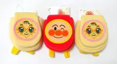 それいけ！ アンパンマン アップリケ ミニ リュック ポーチ メロンパンナ 3点