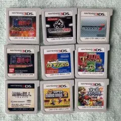 ニンテンドー3DS ゲームソフト　まとめ売り プロ野球スピリッツ2011 他