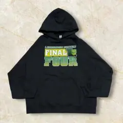 GILDAN 肉厚 スウェットパーカー US古着 黒 プルオーバー