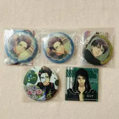 A3! エースリー　カプセル缶バッジ　キャラバッジ　マグネットシート　ガイ