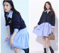 しー様専用 スキッパークロップドニット