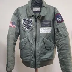 AVIREX MA-1 フライトジャケット CWU-45P タイガーシャークス
