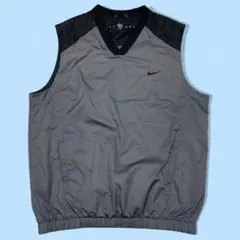 NIKE GOLF ナイキ ゴルフ 裏メッシュ ナイロンベスト ブラック クレー