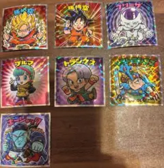 ドラゴンボールマンZ　コレクターシール　7枚セット