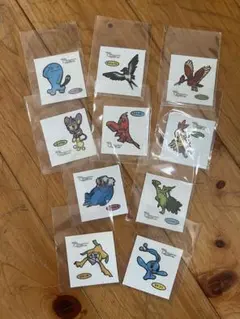 ポケモンデコキャラシール　映画公開記念　１０枚セット　⑩ 中古