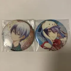 プロセカ　青柳冬弥　缶バッジ　グリ缶　サンリオ　カラパレ　特典