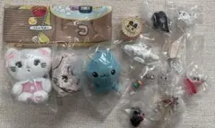 ⑦めじるしアクセサリー　ガチャガチャ　カプセルトイ　はなかっぱ　しずくちゃん