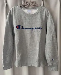 Champion グレー スウェットシャツ Lサイズ