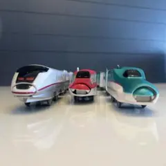 プラレール新幹線　旧こまち&こまち&はやぶさ　全て連結仕様１１両セット　連結部品