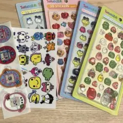 Ｂ品　たまごっち　ボンボンドロップシール 4枚