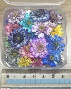 ハンドメイド 花材 ドライフラワー 小花 かすみ草 mixカラー 100輪＋α