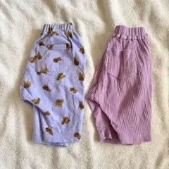 GU BABY サマナルパンツ　７部丈　90