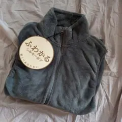 275 新品 メンズ レディース グレー ボアベスト あたたかい 大きい LL