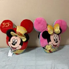 ディズニー 30周年 クッションセット ミッキー ミニー