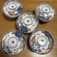 江戸後期伊万里小ぶり蓋碗5客 - メルカリ