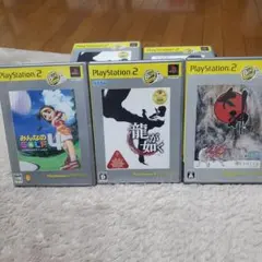 PS2 ゲームソフト みんなのGOLF4 龍が如く 侍道