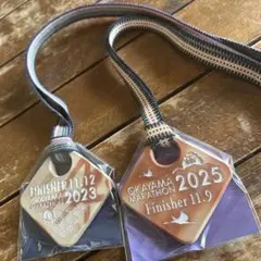 2023 2025岡山マラソン☆フィニッシャーメダル ☆完走メダル