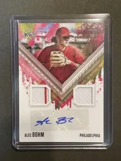 Alec Bohm パッチオート Panini Autograph