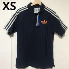 ADICOLOR 70s VINTAGE POLO ネイビー XL adidas Men's Lifestyle Adicolor 70s Vintage Polo Shirt - Blue