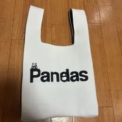 graniph ローリングパンダズ ニットトートバッグ