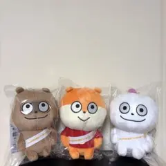 にしむらゆうじ作品 カバンに付けられるぬいぐるみ　みんなが主役の10周年　３種