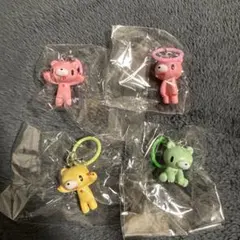 「4個」 グルーミー マスコットチャーム コンプリート