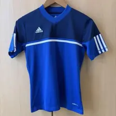 Adidas ClimaLite Tシャツ 150センチ　青