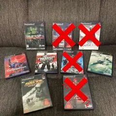 ps2ゲーム 7本 まとめ売り
