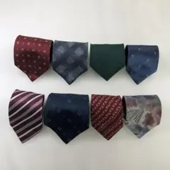 ネクタイまとめ売り8本セット【IMN-1652】